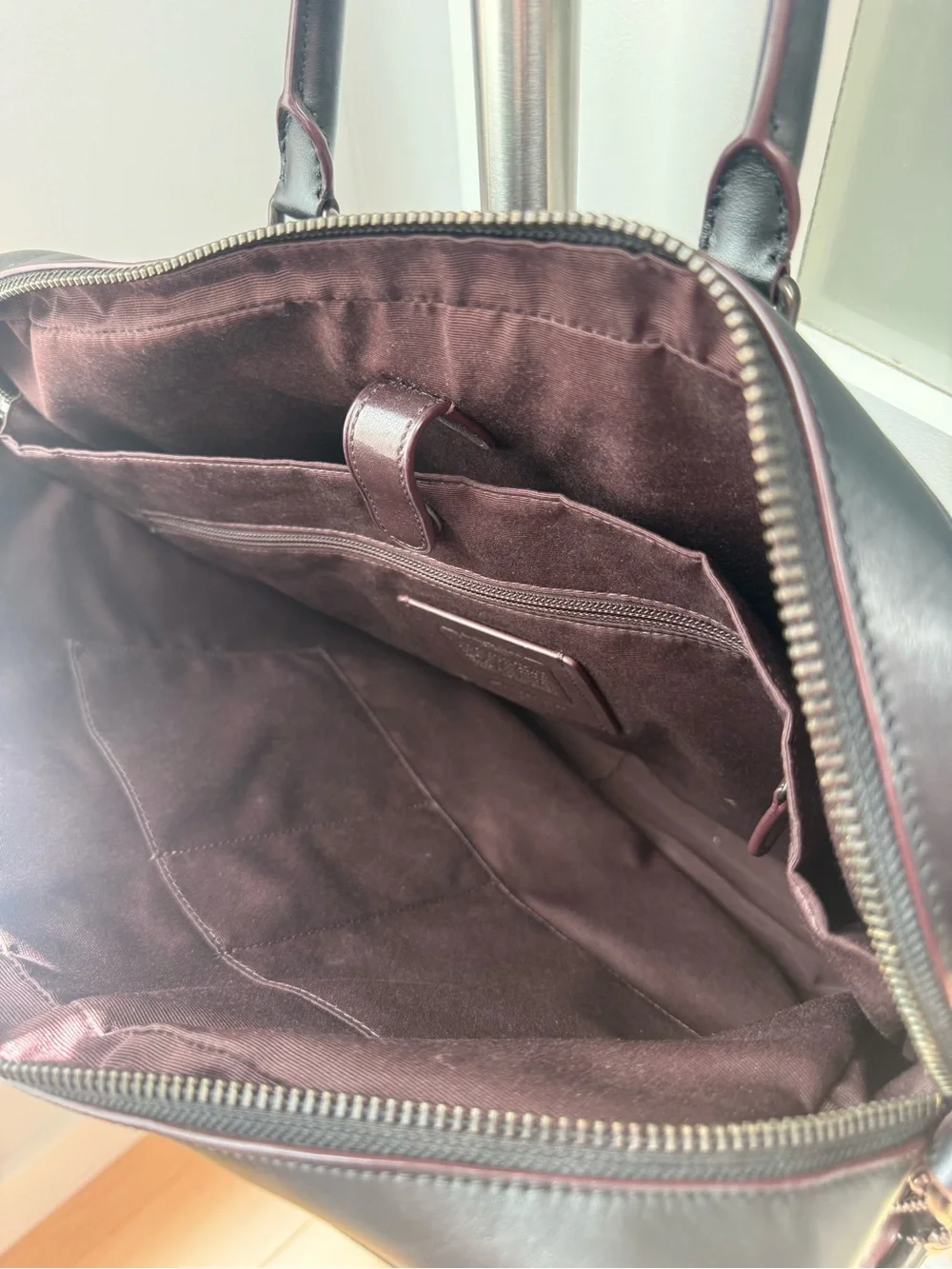 Coach sleek briefcase